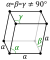 Mercury has a rhombohedral crystal structure