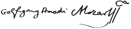 File:Wolfgang Amadeus Mozart Signature.svg