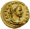 Claudius II coin (colourised).png