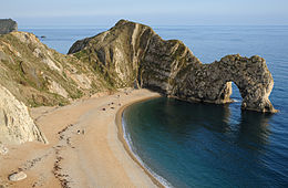  photograph of Durdle Door arch near Lulworth