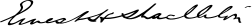 File:Ernest Shackleton Signature.svg