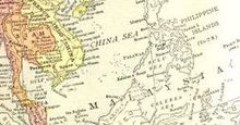 English Map of Southeast Asia, 