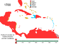 Political Evolution of Central America and the Caribbean 1700.png