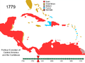 Political Evolution of Central America and the Caribbean 1779.png