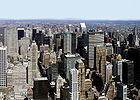 Looking north from the Empire State Building, New York City, 2005