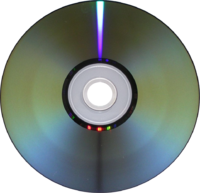 DVD-R read/write side