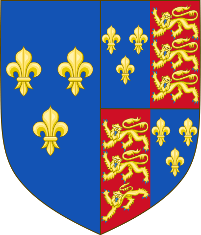 File:Royal Arms of England (1470-1471).svg