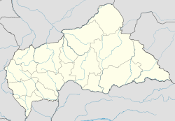 Bangui is located in Central African Republic