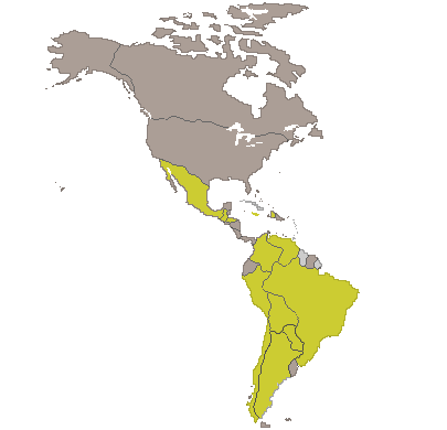 Countries with SOS Centres in Central and South America: