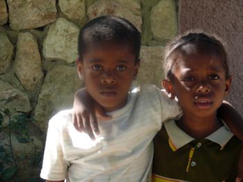 Haiti Orphan Appeal: kid brothers survive together