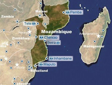 Mozambique Map