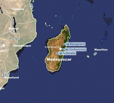 Madagascar Map