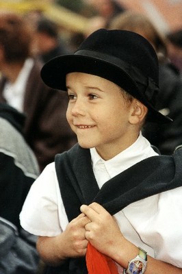 Child from Battonya, Hungary