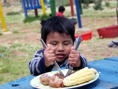 Child from Sucre, Bolivia