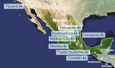 Mexico map