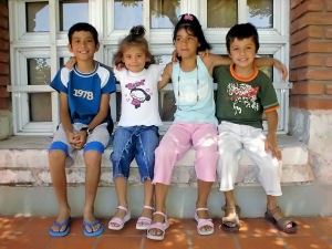 SOS family from the SOS Children's Village Córdoba, Argentina