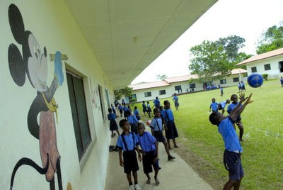 Children at Juah Town, Liberia