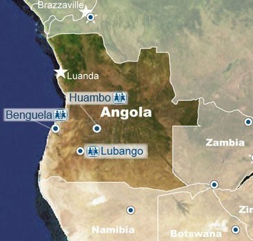 Angola Map