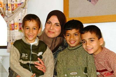 Children at Irbid, Jordan