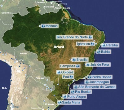 Brazil map