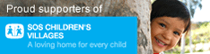 Proud supporters of SOS Children banner