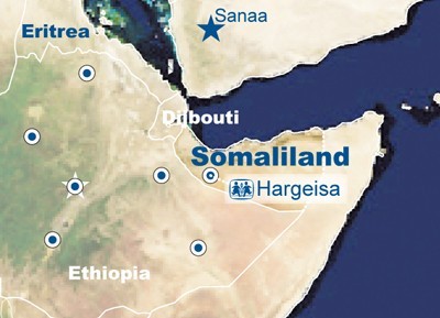 Somaliland map