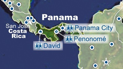 Panama map