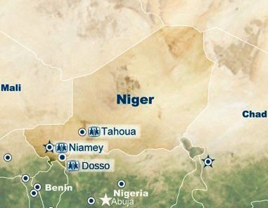 Niger map