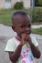 Portrait of a small boy at SOS Children's Village Cap Haitien