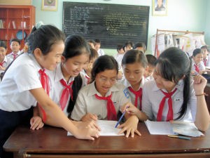 Children from Vinh, Vietnam