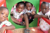 Children at Tema, Ghana