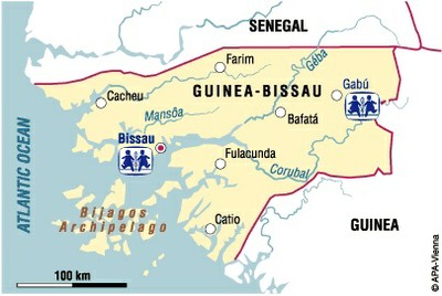 Guinea-Bissau map