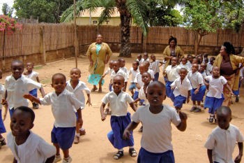 Children at SOS Nursery School Uvira