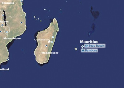 Mauritius Map