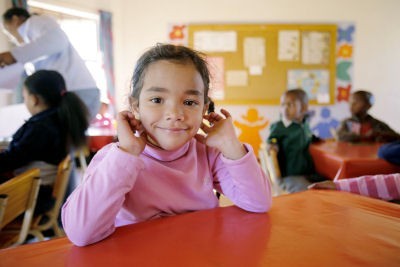 Child at Ennerdale, South Africa