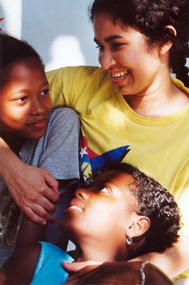 Children from Pedra Bonita, Brazil