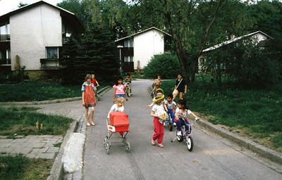 Children from Chvalcov, Czech Republic