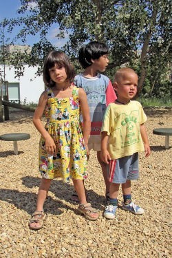 Children from Medlanky, Czech Republic